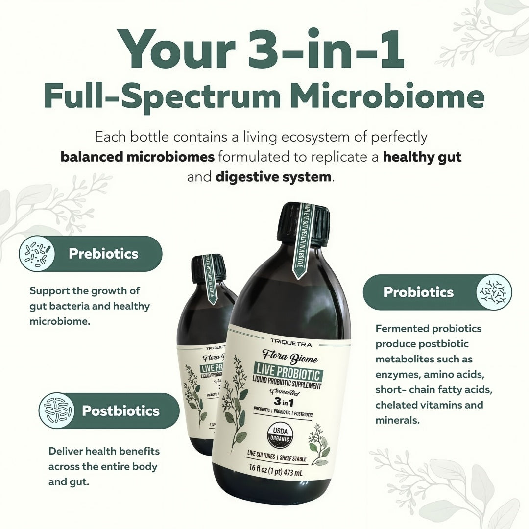Triquetra Flora Biome Live Probiotic 30 Servings